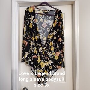 Floral bodysuit